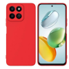 Силиконов калъф / кейс / Nano TPU за Honor 200 Smart - червен гръб със защита за камерата