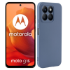 Силиконов калъф / кейс / Nano TPU за Motorola Moto G15 - лилав гръб със защита за камерата