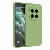 Силиконов калъф / гръб / TPU кейс за Honor Magic 7 Pro - зелен гръб със защита за камерата / мат