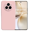 Силиконов калъф / кейс / Nano TPU за Realme 14 Pro 5G - светло розов гръб със защита за камерата