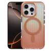 Луксозен гръб / кейс / BRABUS Fine Case с безжично зареждане MagSafe за Apple iPhone 16 Pro (6.3) - преливащ / прозрачен