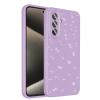 Луксозен силиконов калъф / кейс / Glitter Crystal Case TPU за Samsung Galaxy A56 5G - лилав / брокат