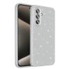 Луксозен силиконов калъф / кейс / Glitter Crystal Case TPU за Samsung Galaxy A56 5G - сребрист / брокат