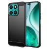 Силиконов калъф / гръб / кейс за Honor X8C - черен / carbon