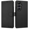 Луксозен кожен калъф със стойка Tech-Protect Wallet Case за Samsung Galaxy Z Fold 7 - черен