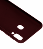 Силиконов калъф / гръб / TPU за Samsung Galaxy A20e - бордо / мат