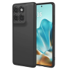 Силиконов калъф / кейс за Motorola Мото G87 - черен гръб със защита за камерата