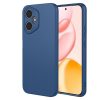 Силиконов калъф / кейс за Honor 600 Lite - тъмносин гръб със защита за камерата