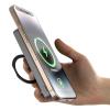 Външна батерия Power Bank Dudao K28 10000mAh PD 22.5W MagSafe с метален корпус и стойка - пръстен