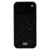 Оригинален твърд гръб / кейс / Swarovski за iPhone 18 Pro - черен камъни