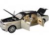 Колекционерски метален автомобил със звук и светлини Rolls Royce 1/24 - бял