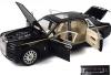 Колекционерски метален автомобил със звук и светлини Rolls Royce 1/24 - черен