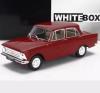 Метална кола Москвич / Moskvitch 408 - 1966 WHITE BOX 1:24