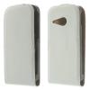 Кожен калъф Flip тефтер за HTC One Mini 2 / M8 mini - бял