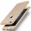 Силиконов калъф / гръб / TPU 360° KST за Apple iPhone 6 / iPhone 6S  - златист / лице и гръб