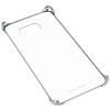 Оригинален твърд гръб Clear Cover EF-QG920B за Samsung Galaxy S6 G920 - прозрачен със сребрист кант