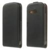 Кожен калъф Flip тефтер за HTC One Mini 2 / M8 mini - черен