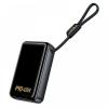 Външна Батерия Power Bank HOCO Q54 Shine 20000mAh PD 45W с вграден USB-C кабел