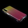 Силиконов калъф / гръб / TPU Rainbow за Huawei Honor 20 Lite - преливащ / жълто и розово