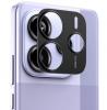 Стъклен протектор / 3D Tempered Glass Camera Lens / за задна камера на Xiaomi Redmi Note 14 5G - черен