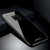 Луксозен стъклен твърд гръб за Huawei Mate 20 Pro - черен