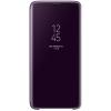 Луксозен калъф Clear View Cover с твърд гръб за Samsung Galaxy S10 Lite / A91 - лилав