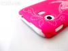 Заден предпазен капак за Samsung Galaxy Y S5360 - Пеперуда / Розов