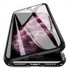 Магнитен калъф Bumper Case 360° FULL за Apple iPhone 11 Pro 5.8" - прозрачен / черна рамка