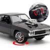 Метална кола с отварящи се врати капаци светлини и звуци Dodge Charger 1970 1:24