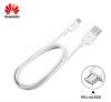Оригинален Micro USB 2.0 кабел за зареждане и пренос на данни за Huawei Y6 2019 / Honor 8A - бял