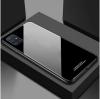 Луксозен стъклен твърд гръб за Samsung Galaxy A51 - черен