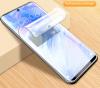 Удароустойчив извит скрийн протектор / 3D Full Cover Pet / за Samsung Galaxy Note 10 Lite / A81 - прозрачен