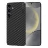 Луксозен гръб / кейс / X-Level Nano Fiber Series за Samsung Galaxy S25 Plus - черен