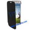 Кожен калъф Flip Cover тип тефтер за Samsung Galaxy S4 S IV SIV I9500 I9505 - черен
