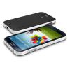 Оригинален силиконов гръб SGP Neo Hybrid за Samsung Galaxy S4 i9500 / Samsung S4 i9505 - черен с бял твърд кант