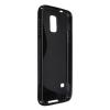 Силиконов калъф / гръб / TPU S-Line за Samsung Galaxy S5 G900 / Samsung S5 - черен S Case