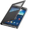 Оригинален кожен калъф Flip Cover S-View тефтер за Samsung Galaxy Note 3 N9000 / Samsung Note 3 N9005 - черен