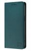 Кожен калъф Flip тефтер Magnetic Book Pro със стойка за Samsung Galaxy S25 5G - тъмнозелен
