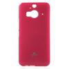 Луксозен силиконов калъф / гръб / TPU Mercury GOOSPERY Jelly Case за HTC One M9 - цикламен
