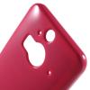 Луксозен силиконов калъф / гръб / TPU Mercury GOOSPERY Jelly Case за HTC One M9 - цикламен