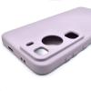 Силиконов калъф / гръб / кейс TPU Silicone Soft Cover case за Huawei P60 Pro - лилав със защита за камерата