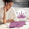 Силиконов твърд гръб TPU кейс / Case Magnetic Finger Ring Car Holder / за Samsung Galaxy A36 - Лилав