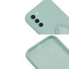 Силиконов твърд гръб TPU кейс / Case Magnetic Finger Ring Car Holder / за Samsung Galaxy A36 - Светлозелен