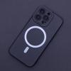 Силиконов калъф / гръб / Clear Case MagSafe за Apple iPhone 14 Pro Max (6.7) - черен