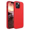 Луксозен силиконов калъф / гръб / Nano TPU за Apple iPhone 14 6.1 - червен