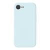 Силиконов калъф / кейс / Nano TPU за Apple iPhone 16e - светлосин гръб със защита за камерата