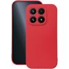 Силиконов калъф / кейс за Xiaomi 17 - червен гръб със защита за камерата