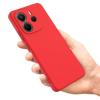 Силиконов калъф / кейс / Nano TPU за Xiaomi Redmi Note 14 5G - червен гръб със защита за камерата