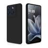 Силиконов калъф / кейс / Nano TPU за Motorola Moto Edge 70 - черен гръб със защита за камерата