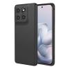 Силиконов калъф / кейс за Motorola Мото Edge 70 Fusion - черен гръб със защита за камерата